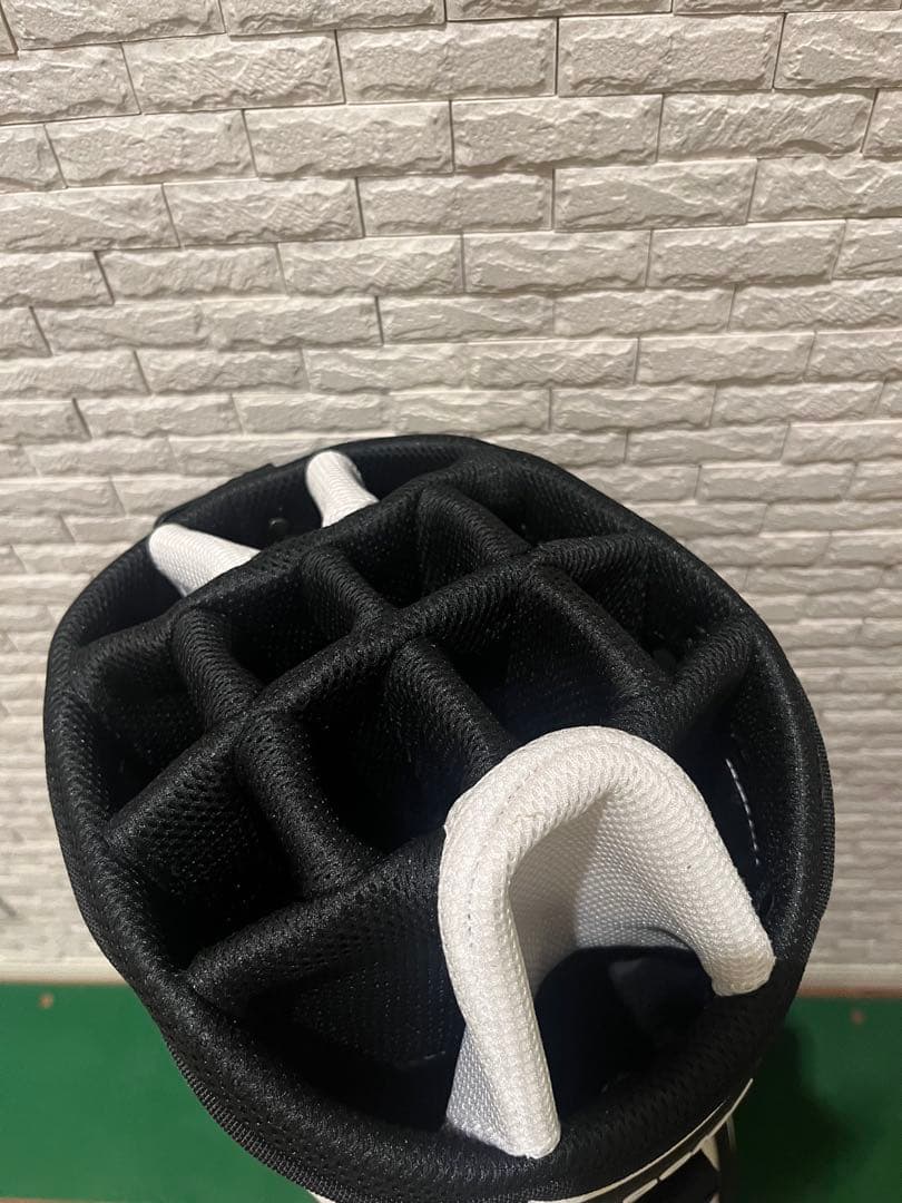 新品未使用　14分割　GOOLEX ゴルフバッグ ホワイト/ネイビー