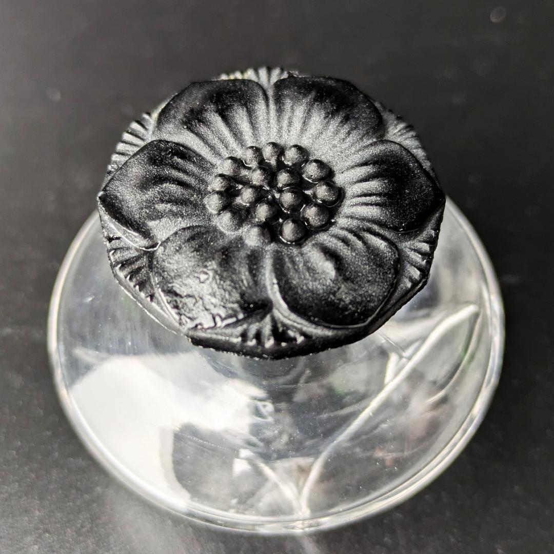 アールデコの香 カロンｘバカラ ナルシス・ノワール 香水瓶 1911年フランス