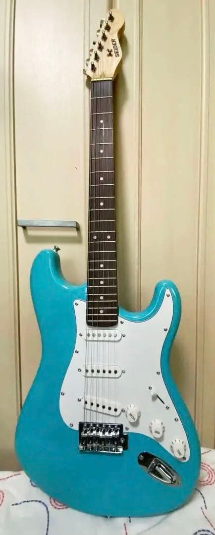 エレキギター ライトブルー【SELDER】