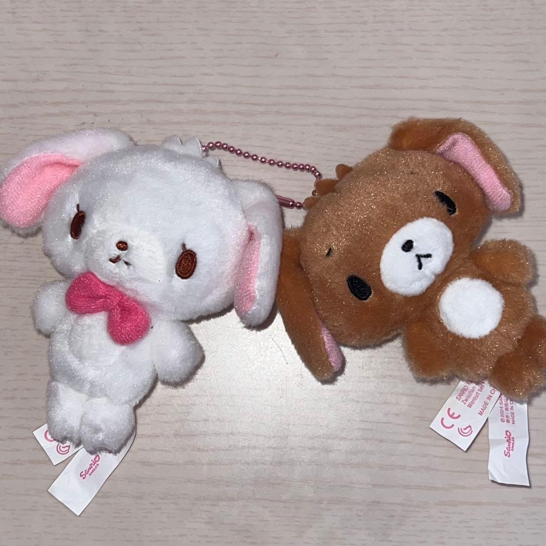 シュガーバニーズ　ぬいぐるみ　マスコット　キーホルダー