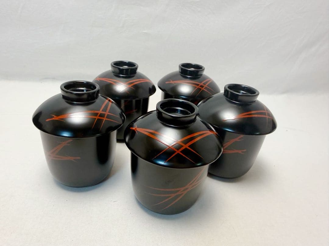 懐石道具 木製 懐石皆具一揃 五客揃 利休形 和食器 茶道 利休形 茶器揃