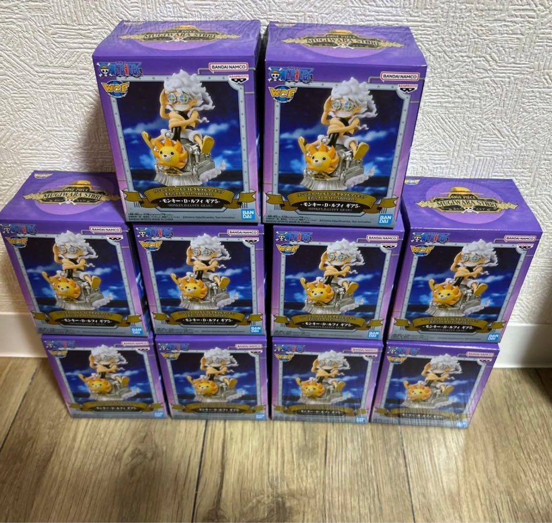 ワンピース ワーコレ 麦わらストア　ALL ABOARD ギア5 ニカ　10個