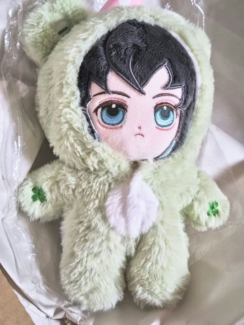 20cm　着せ替えぬいぐるみ　20cmコットンドール　鬼滅の刃時透無一郎