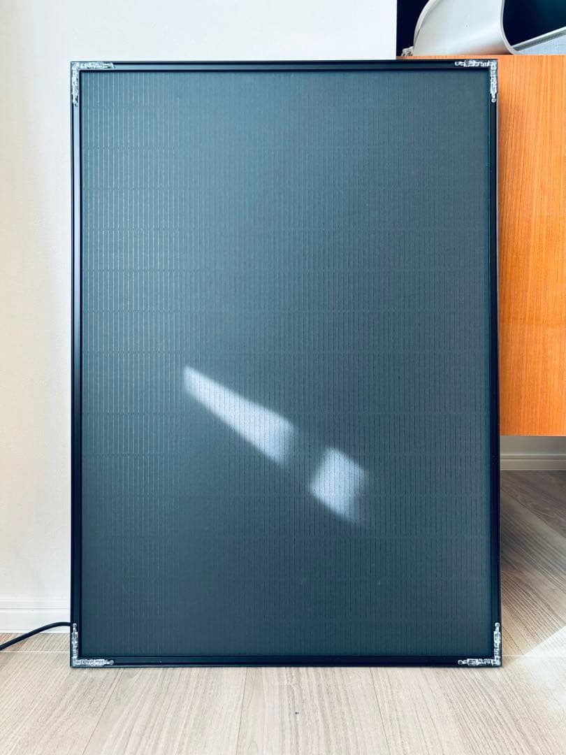 額装付き 柚木沙弥郎 日本民藝館 「型染山羊文暖簾」限定ポスター