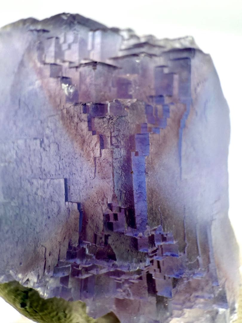 フローライト　パキスタン産　蛍石　鉱物　標本　天然石　階段