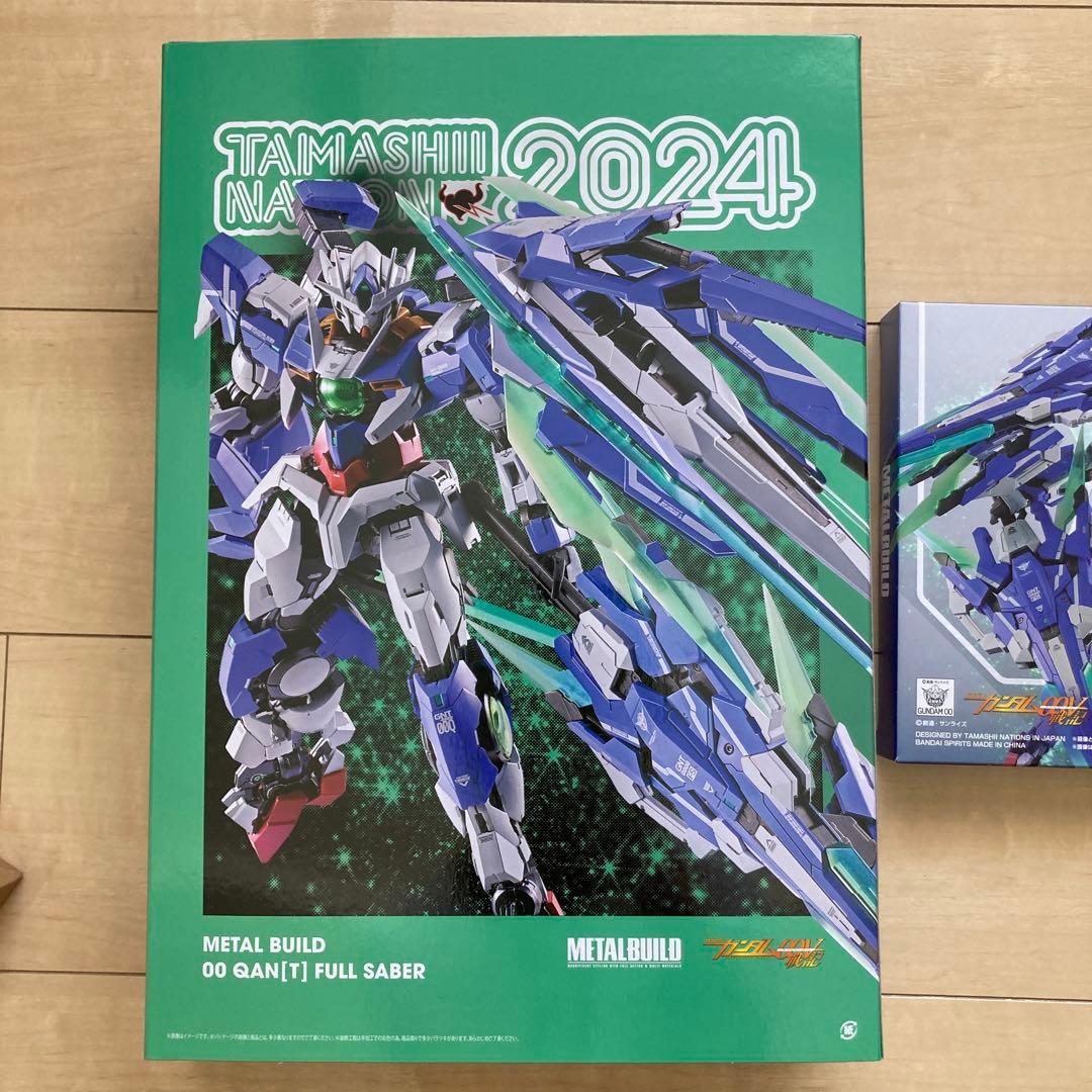 L BUILD ダブルオークアンタ フルセイバー＋オプションパーツ×１