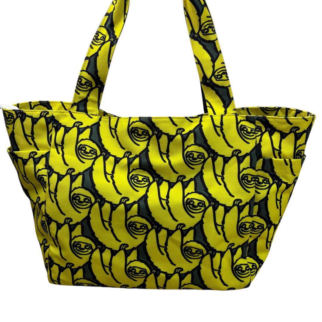 PEARLYGATES トートバッグ　ゴルフバッグ　なまけもの　総柄 大容量