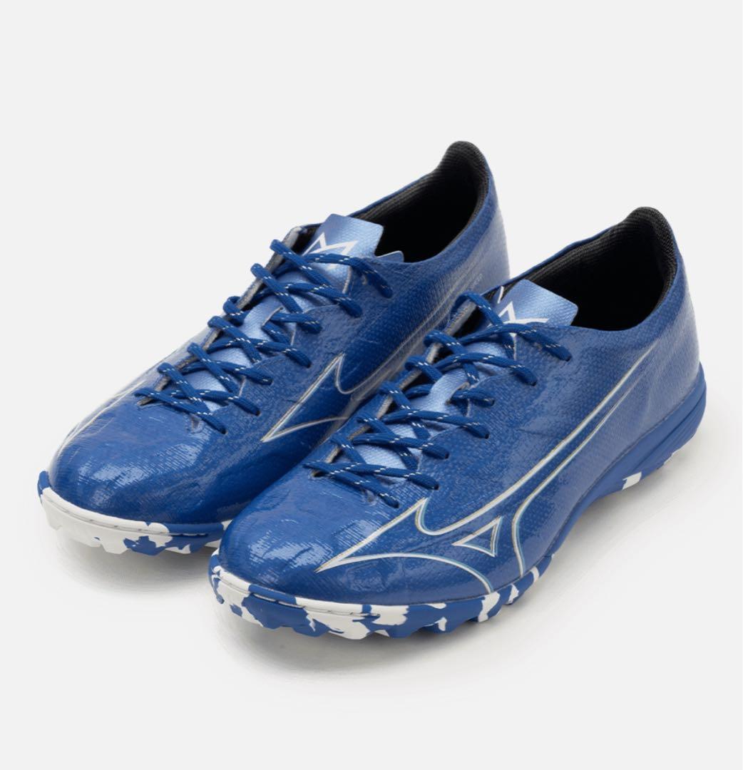 新品 27.0cm ミズノ アルファ プロ AS TF 青