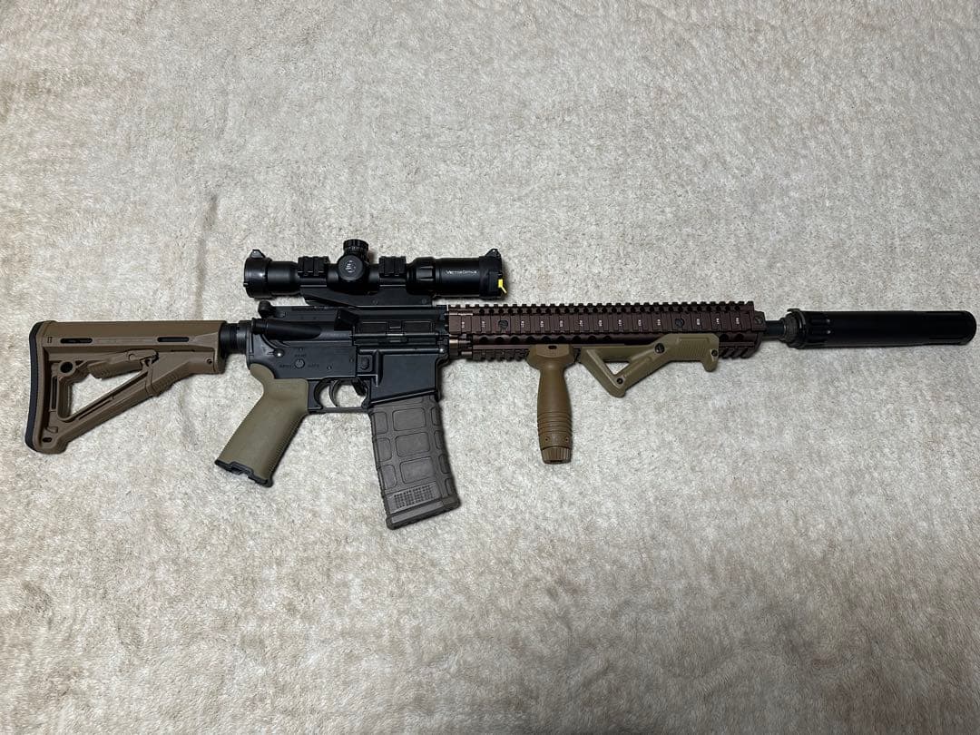 東京マルイ M4A1 MWS ガスブローバック カスタム MK18 付 属品多数