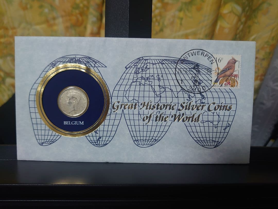 フランクリンミント、世界の歴史的な銀貨9枚