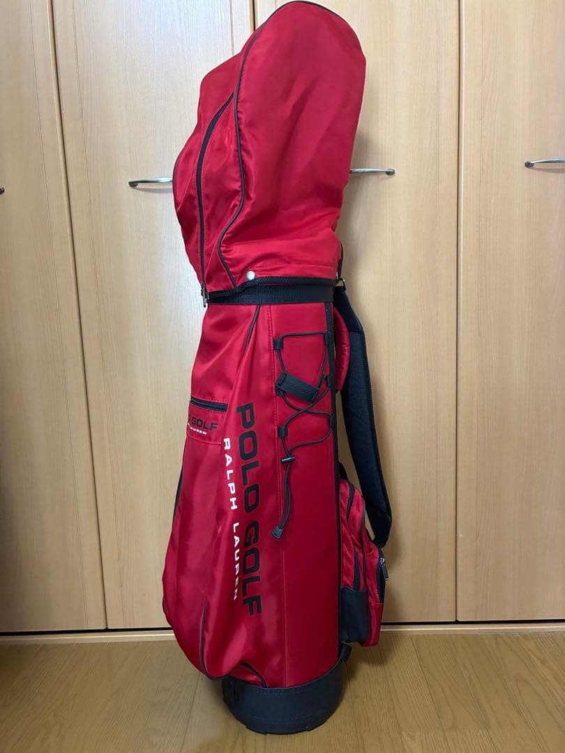 POLO GOLF 赤 キャディバッグ