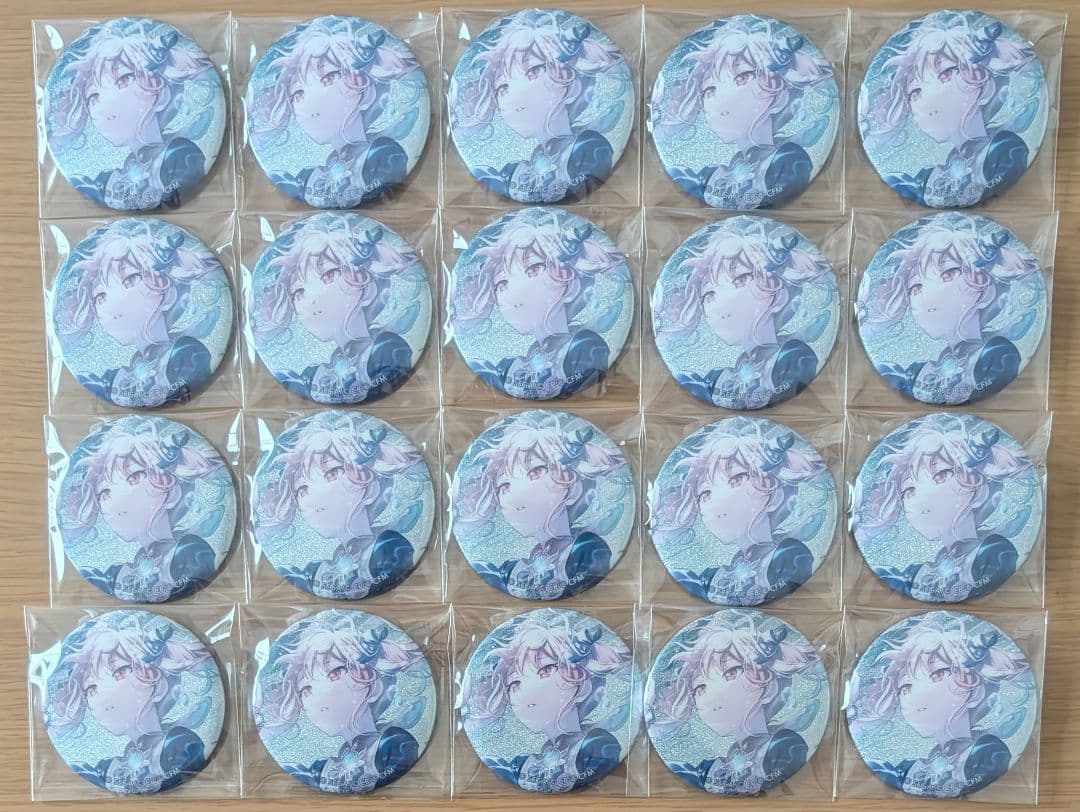 プロセカ 暁山瑞希 グリッター缶バッジ グリ缶 36B ニーゴ