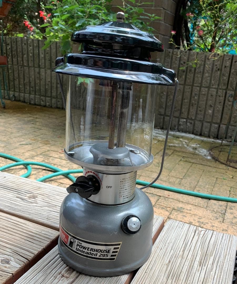 美品！　ケース込　暖かい炎で・明るい『コールマン　2マントル大型ランタン』