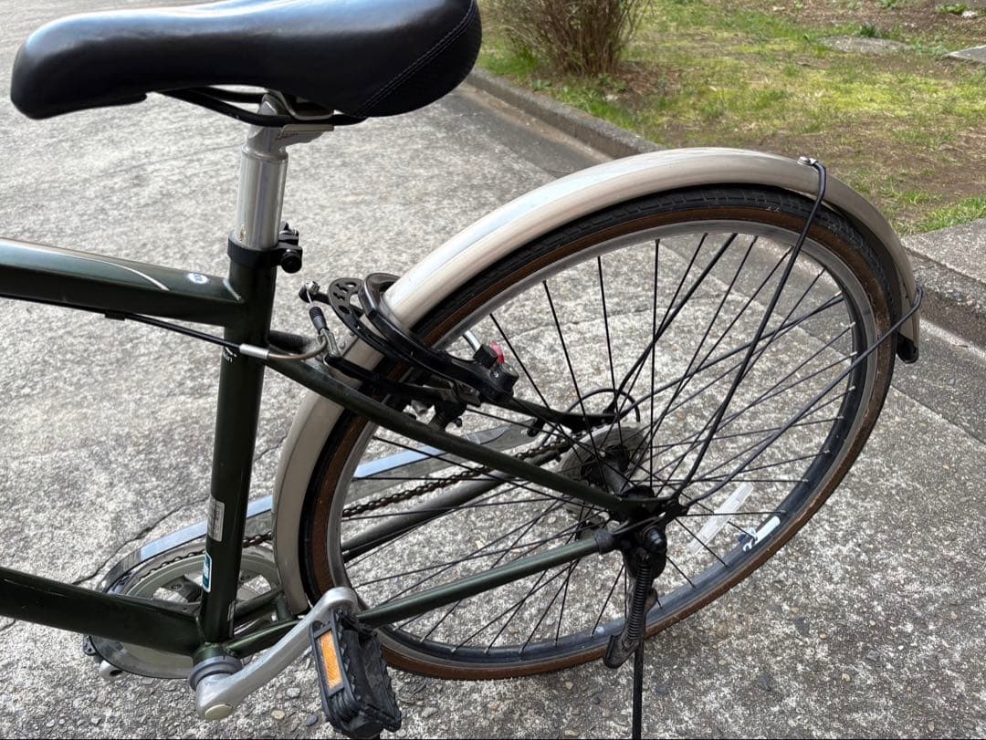 直接お取引‼️ マルキン ノスタリア　自転車　鍵付き