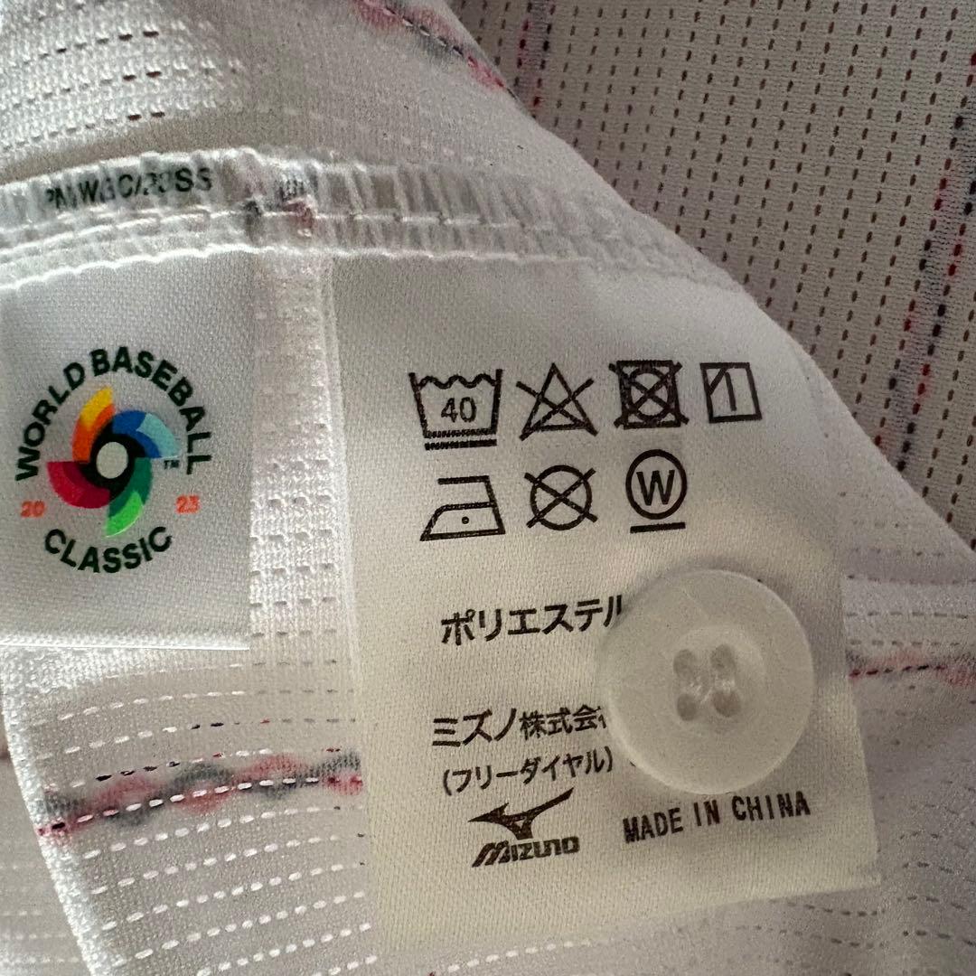 MIZUNO WBC 2023 侍ジャパン ユニフォーム ホワイト Mサイズ