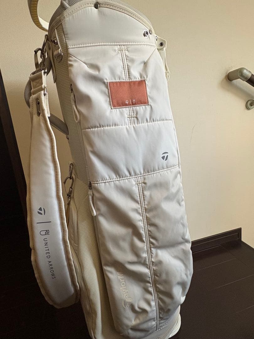 TaylorMade ユナイテッドアローズゴルフバッグ ホワイト