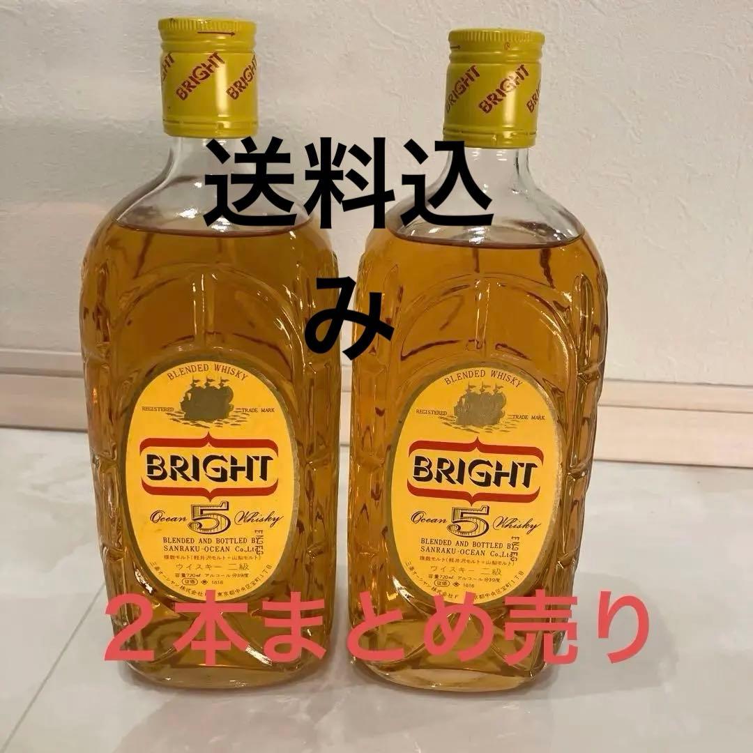 希少　　BRIGHT Ocean Whisky 720ml 二級表記