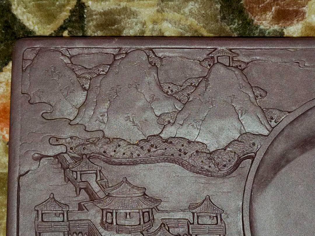 ♥硯　中国　端渓硯　１４５０ｇ　端渓　古玩　骨董品