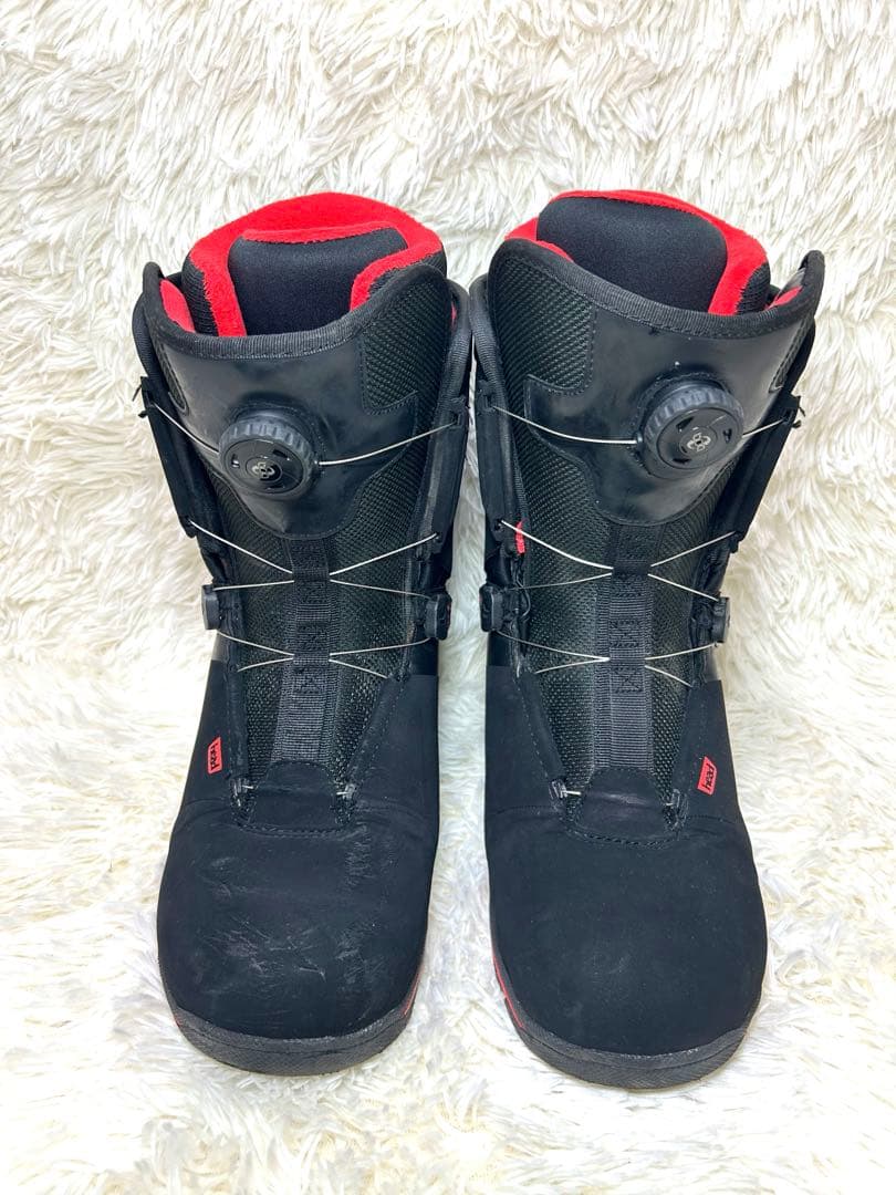 HEAD TWO BOA スノーボードブーツ 25.5 ブラックレッド　メンズ