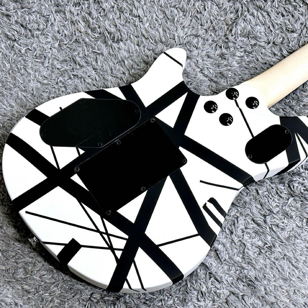新品未使用品！EVH Wolfgang Special Striped 黒 白