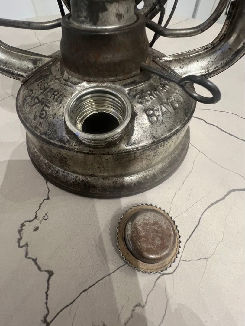 FEUERHAND No.275 BABY 錫メッキ　ヴィンテージランタン