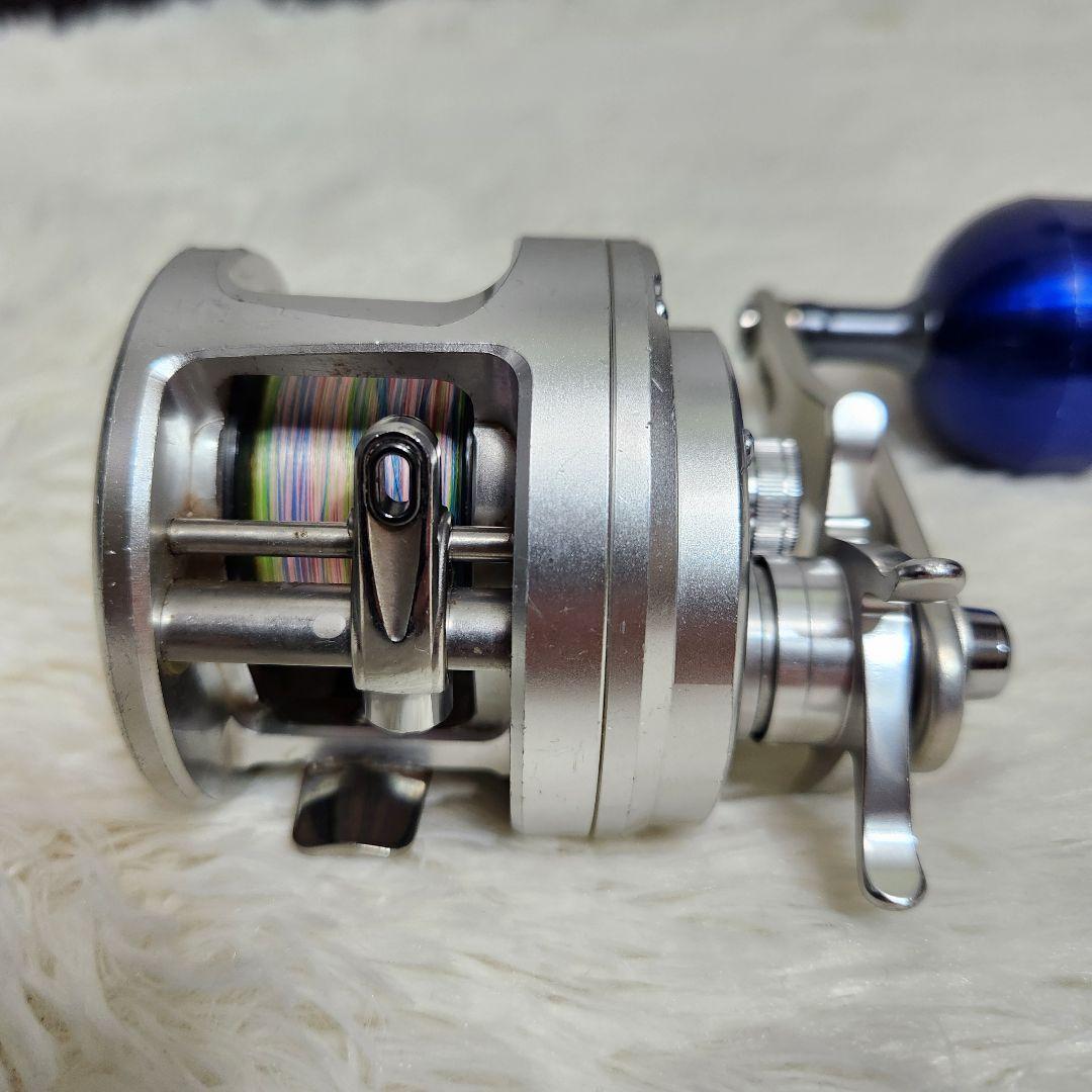 シマノ オシア カルカッタ 301HG 夢屋パワーハンドルノブ 左ハンドル