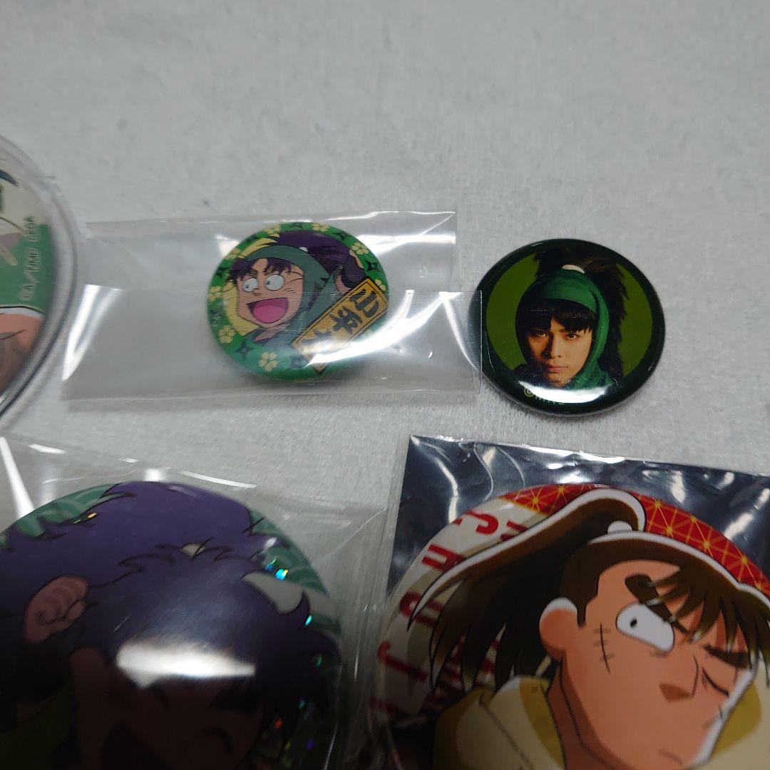 忍たま乱太郎　忍たま　中在家長次　七松小平太　缶バッジ　まとめ売り　大量