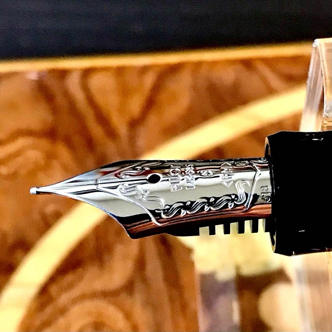 ☆ほぼ新品未使用☆美しいパイロットカスタムヘリテイジ91(ＦＭ)ブラック