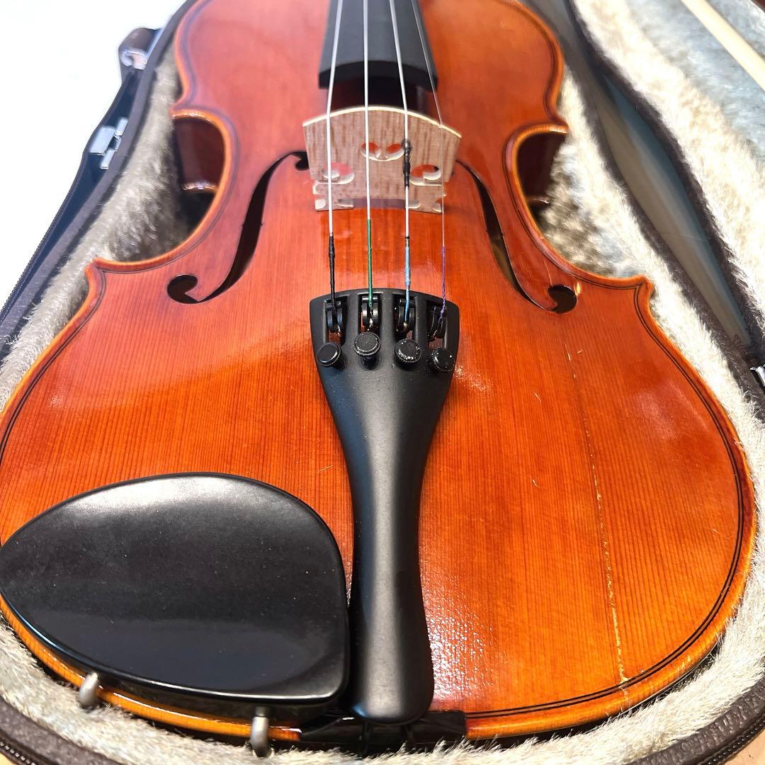 SUZUKI NO.520 4/4 バイオリン　1985年　スズキ　虎杢