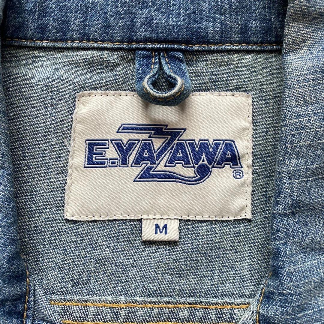 矢沢永吉 E.YAZAWA デニムジャケット ☆プリント　ジージャン