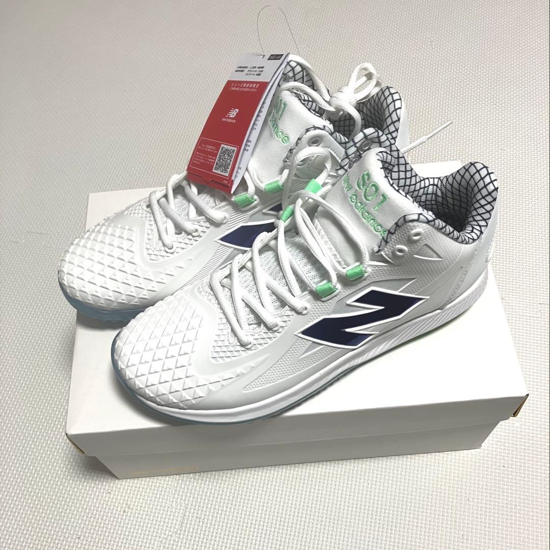 27cm 2E 新品　ニューバランス 大谷翔平モデル　　野球　シューズ　白