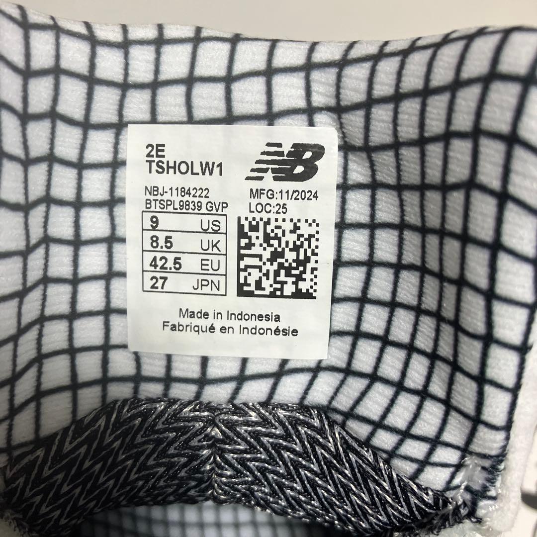 27cm 2E 新品　ニューバランス 大谷翔平モデル　　野球　シューズ　白