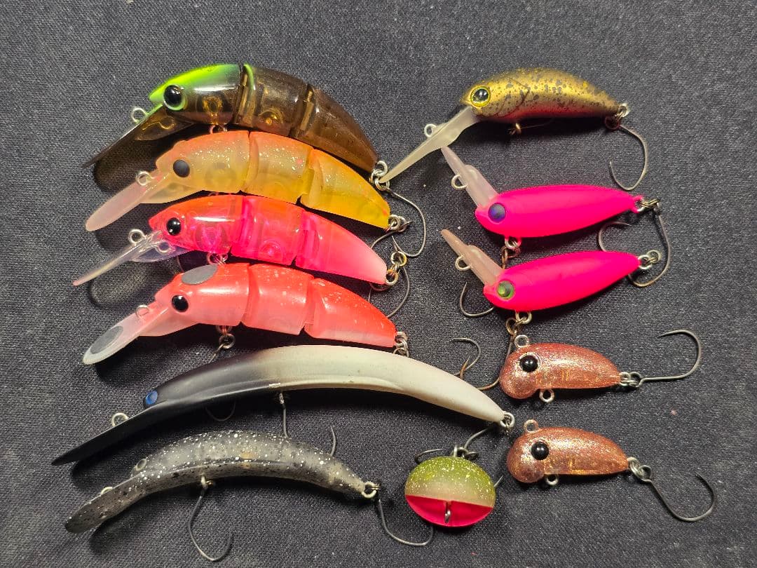 エリアトラウト ルアー まとめ売り アルミン ミュー キューム マイティー など