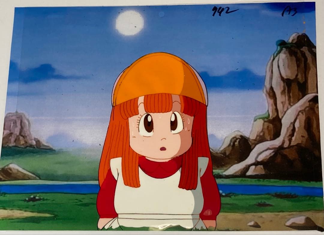 d６４　ドラゴンボールセル画【スノ】背景画付き