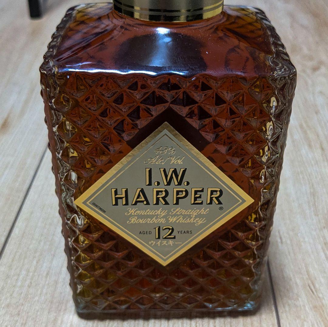 ウイスキー I.W.HARPER ハーパー 12年 750ml 箱付 未開栓