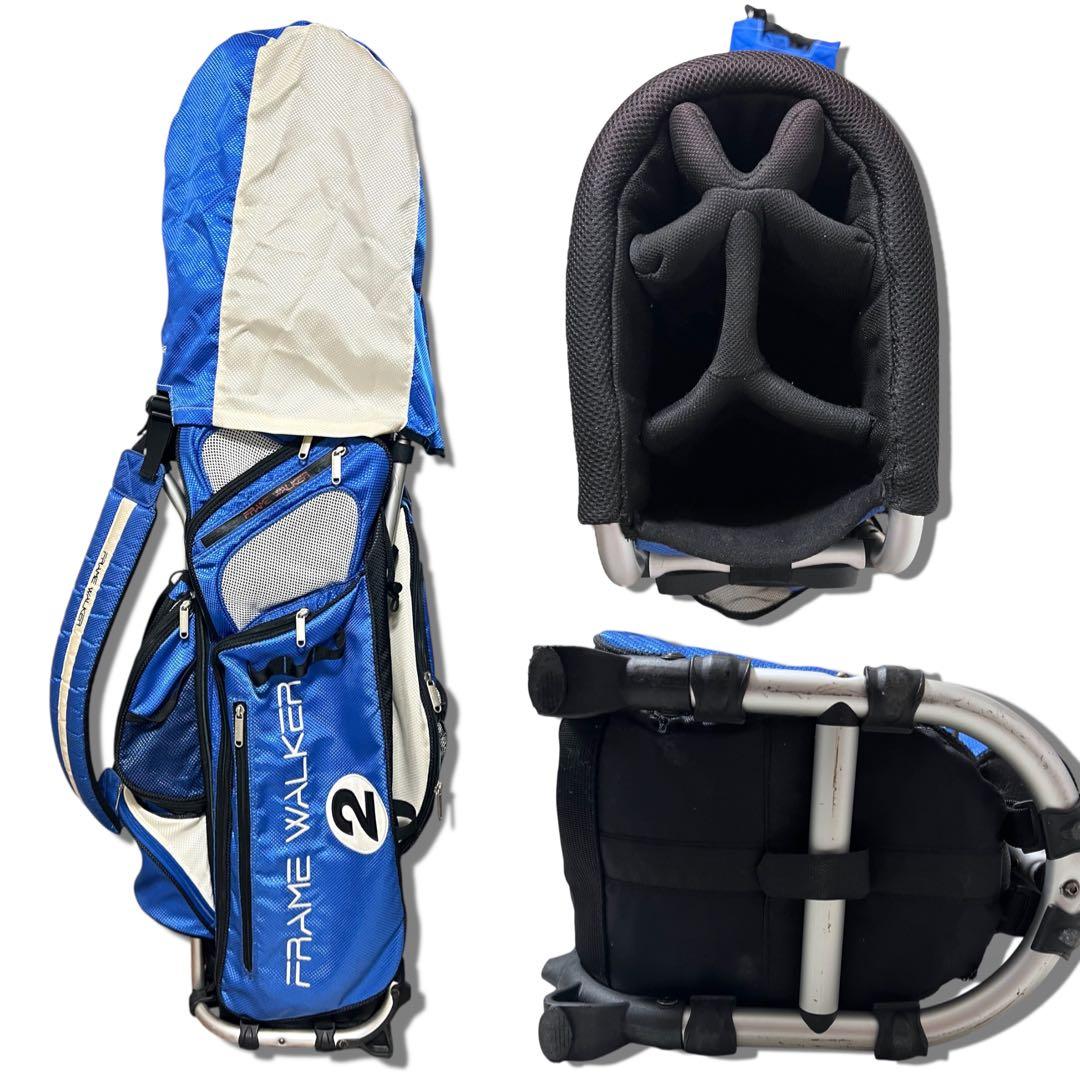希少 入手困難 ミズノ フレームウォーカー キャディバッグ nine ball