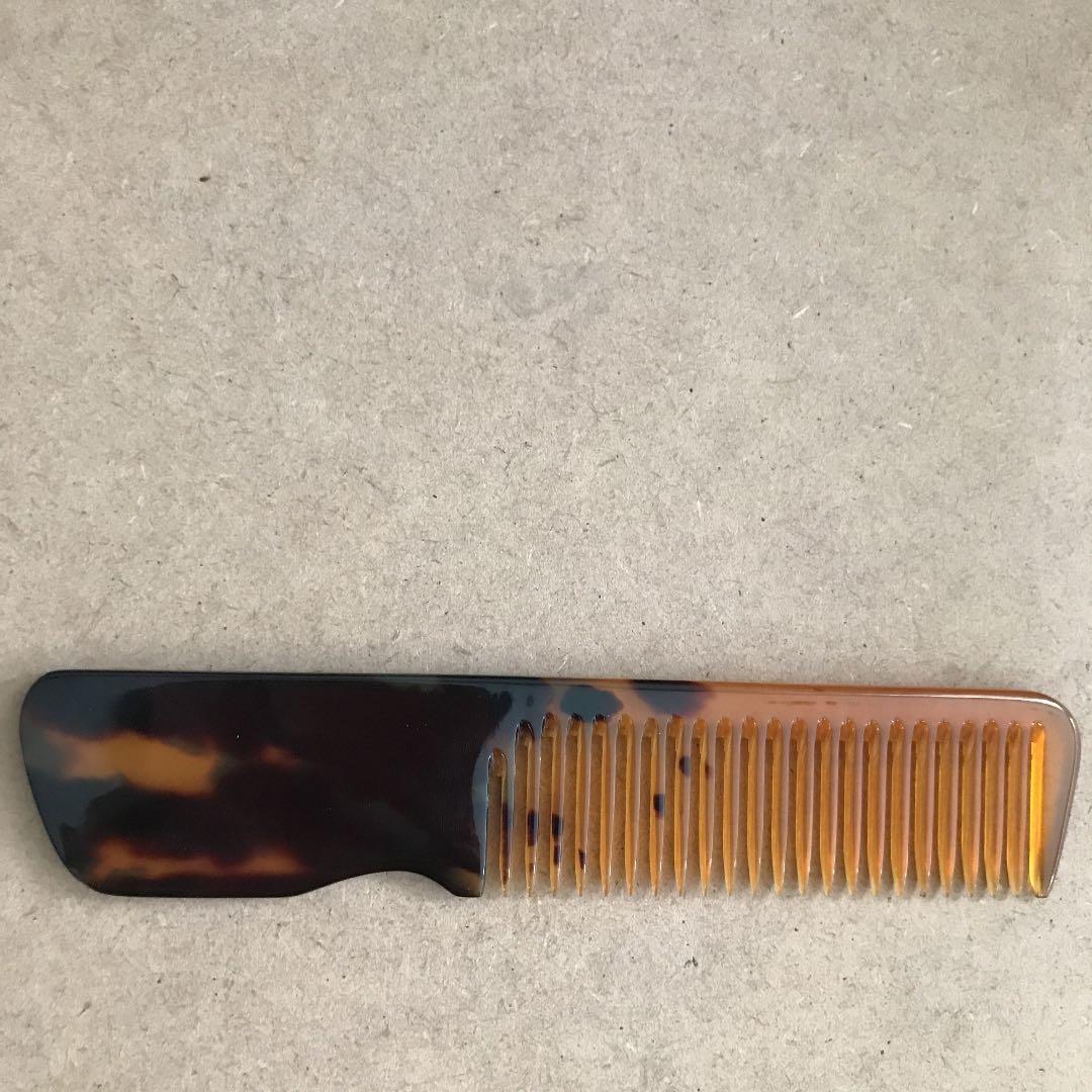 ビンテージ　　本鼈甲コーム　　未使用希少品
