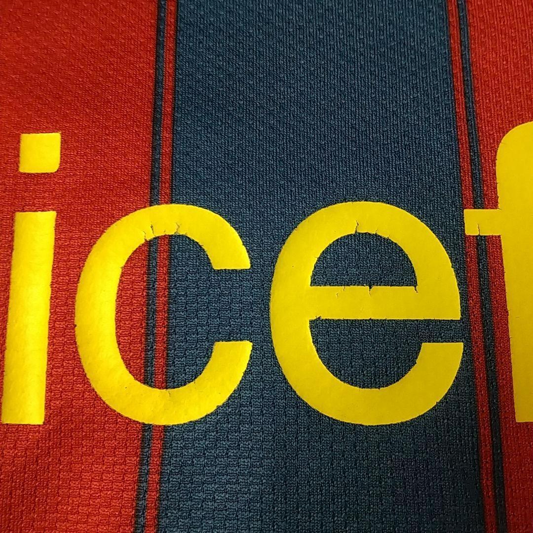 大人気☆ナイキ FCバルセロナ 刺繍 09/10 メッシ ユニフォーム M