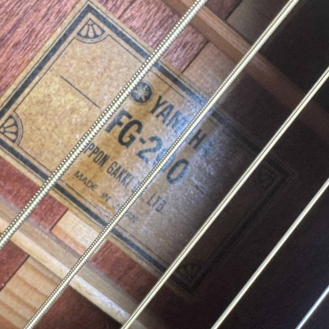 激レア★YAMAHA FG-200 ジャパンビンテージ　激鳴　ヤマハ　アコギ