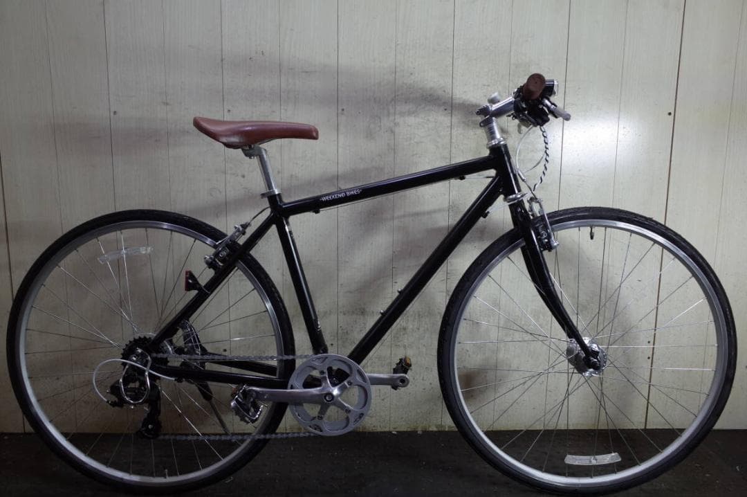 あさひ製WEEKEND アルミ700C 7速 470mm AUTO LED仕様