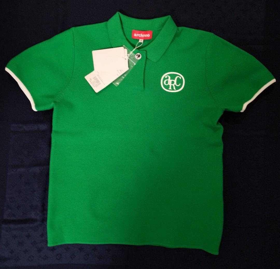 ＊archivio＊グリーン＊ポロシャツ＊ 36サイズ＊