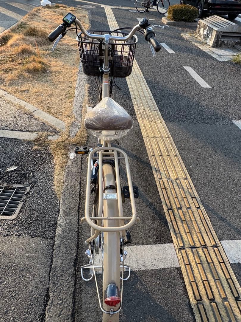 中古YAMAHA電動アシスト自転車　12.8Ah 大阪　014番