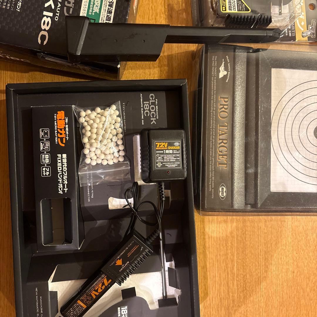 mako.p専用東京マルイ GLOCK 18C マイクロライト　予備バッテリー