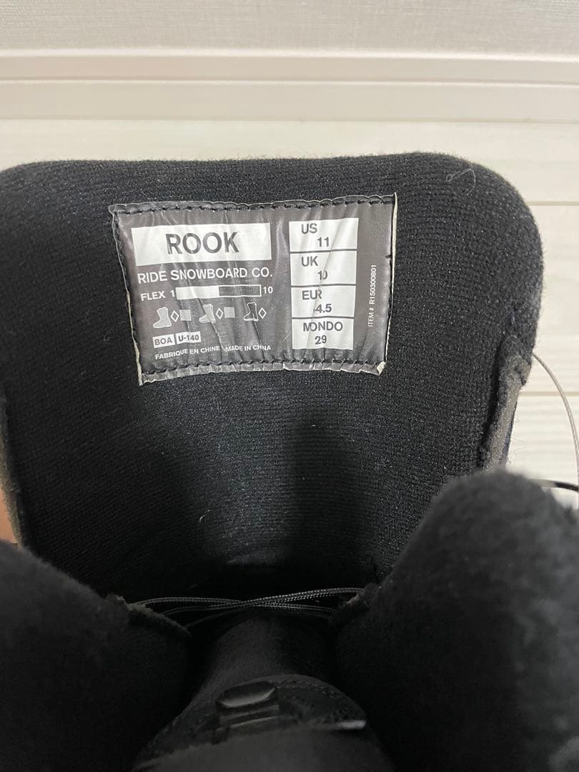 RIDE スノーボードブーツ ブラック