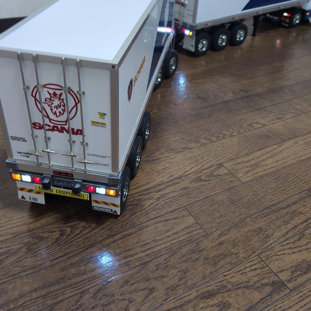 タミヤ1/14ダブルストレーラー