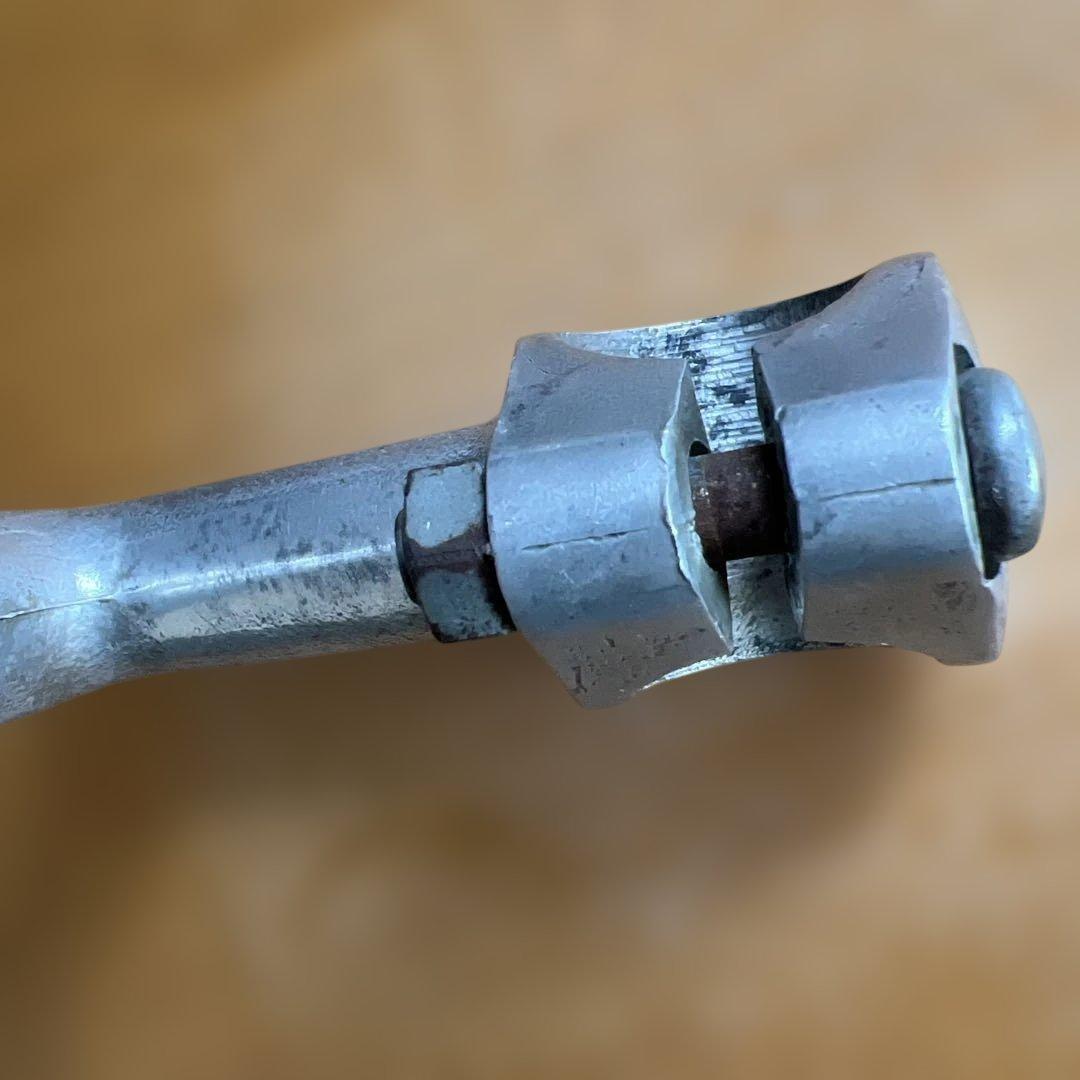 3ttt ビンテージアルミステム 85mm イタリア製 良品