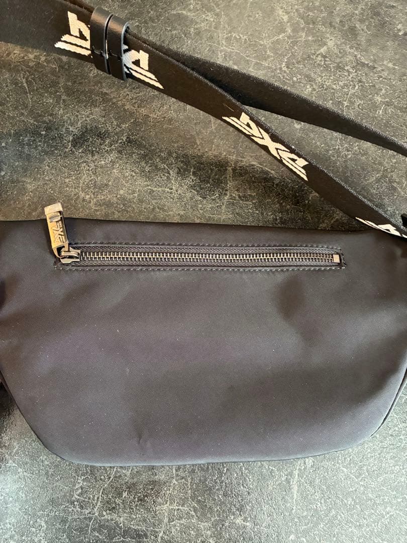 PXG ブラックウエストバッグ