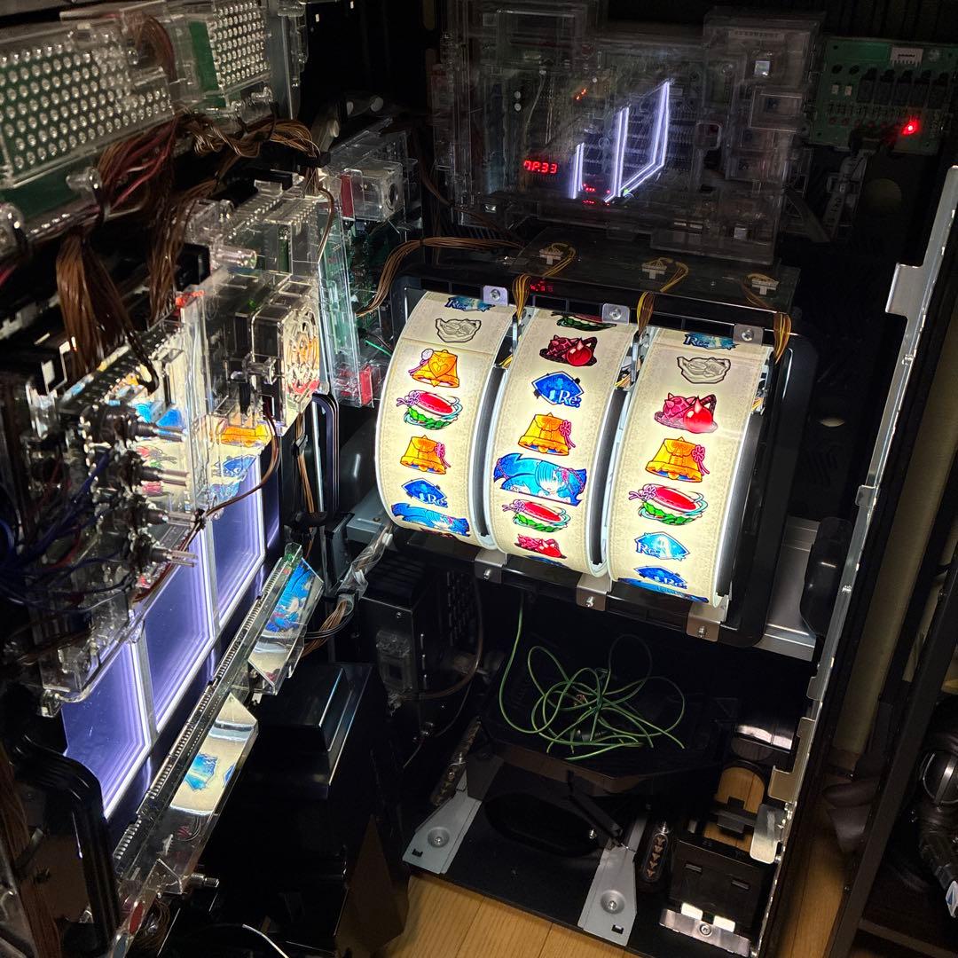 【引き取り希望】リゼロ スロット 初代実機 剣聖パネル 不要機付