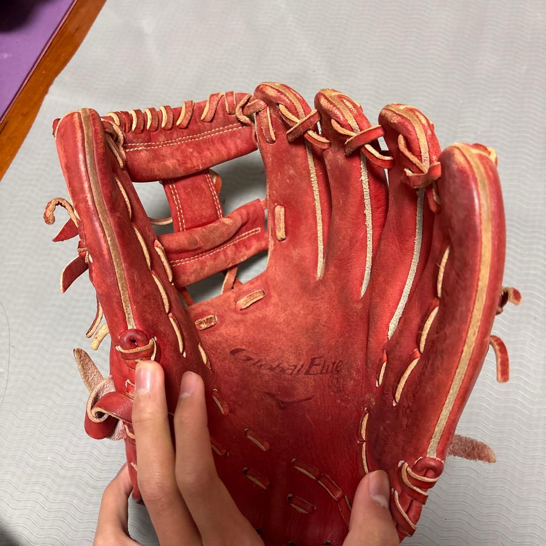 Mizuno グローバルエリート　硬式用名前あり