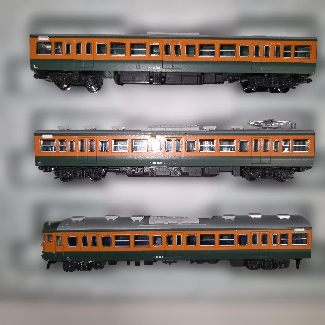 KATO 113系 湘南色 4両付属編成セット